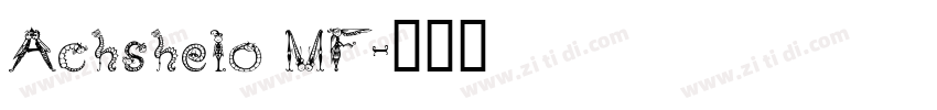 Achshelo MF字体转换